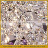 CE/ROHS/FCC Certificated Modern Gold Crystal Chandelier Light thumbnail-2
