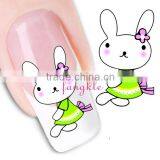 rabbit watertranfer sticker for nail art