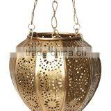 Brass Candle Lantern BCL-136 thumbnail-1
