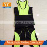 custom lycra activewear vest and pants suit