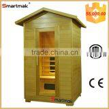 Canada Hemlock Outdoor Sauna Rooms For Sale With CE ETL thumbnail-3