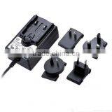 2012 Interchangeable AC DC Plug Top Power Supply