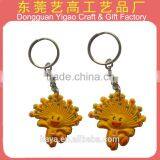 China Factory Personalize Soft PVC 3d Handmade Keychain for Promo Gifts thumbnail-2