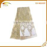 High Quality Latest Spanish Japan Decorative Embroidery 3D Patterned Silk Fabric Market in Japan thumbnail-2