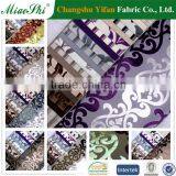 100%polyester Knit Velour Print Fabric for Upholstery Lazy Boy Upholstery Sofa Fabric