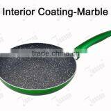 22cm Marble Coated Frying Pan/High Quality Fry Pan With Induction thumbnail-2