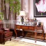 American style living room furntitures/solid wood hand carving study furniture AS12