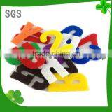 Double Side Hook and Loop T-shirt/garments/shoes Letters