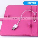 2014 Hot Selling Universal Tablet USB Keyboard Cover thumbnail-5