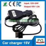 Wholesale Rohs Car Charger 15v 1.2a 18w for Asus Vivobook VivoTab RT TF600T TF701 TF810C thumbnail-2