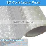 Self Adhesive Tranparent 3D Foil Car Light Sticker Wrap Vinyl thumbnail-1