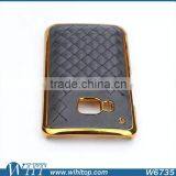 for HTC One M9 Case Hard Back Chromed Plastic Phone Accessories thumbnail-3