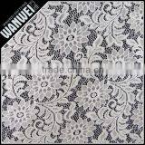 Chrysanthemum Flower Elastic Bright Fabric Manufactur Selling Spandex Nylon Lace Fabric Wholesale K-166 thumbnail-1