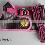 Jean Style Pet Dog Collar and Vest thumbnail-1