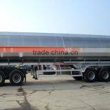 3 Axles Aluminium Tank Semi Trailer for Fuel Transportation