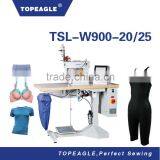 TOPEAGLE TSL-W900-20/25 Sew Free Seamless Bonding Tape Adhesive Hemming Underwear Machine for Seamless Underpans thumbnail-1