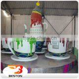 Kids Playground Equipment Amusement Park Rotary Tea Cup Rides,coffee Cup Rides thumbnail-2
