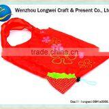 Strawberry Shaped Reusable Shopping Bag/fruit Foldable Shopping Bag/folding Shopping Bag