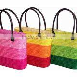 STRAW BAG SHOPPER - BEACH BAG - WOMEN ACCESSOIRES