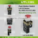 LA110-B2-BW 220V Push Button Switch UL