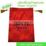 Custom Printed Satin Drawstring Bags for Bundle Hair Packaging thumbnail-4