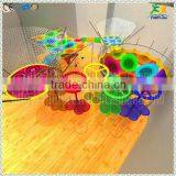 Optional Nylon Rope Hand Knitted Colorful Leaf in Kids Indoor Crochet Playground Project thumbnail-3