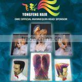 Blonde Long Hair Training Head for Hairdresser 18 Inch to 24 Inch thumbnail-6