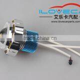 Top Quality Motorbike Accessories, Led Motorbike Projector Lens With Double Angel Eyes for SUZUKI thumbnail-4