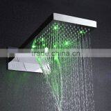 Luxury Modern Embedded Ceiling Bathroom Accessories LED Rain Shower Set Thermostatic Mixer Bathroom Showers LED Water Faucet thumbnail-6