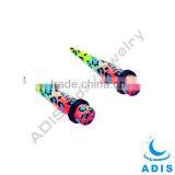 Wholelsale Custom Acrylic Stretching Ear Taper Set thumbnail-2