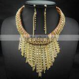 Water Drop Rhinestone Necklace For Women Choker Collar Necklace Fashion Jewelry thumbnail-1