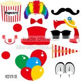 13pcs festival holiday decoration funny hat mustache photo booth props