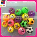 6.5cm Custom Printed Rubber Boucing Ball With Led Flashing Light thumbnail-1