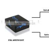 Mini SPDIF/TOSLINK Digital Fiber Optic Audio Splitter 1x3, 1 in 3 Out Audio Splitter thumbnail-5