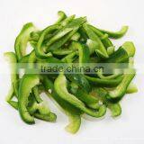 IQF Quick Frozen Sliced Green Pepper Frozen Pepper Price Low Price Whole Sale thumbnail-1