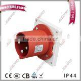 JESIRO IP44 63A ZH1982 male Industrial wall Panel mounted plug socket