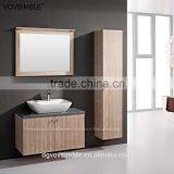 Solid Wood Bathroom Vanity Cabinets With Shaving Cabinet and Towl Rail thumbnail-3