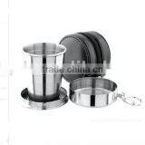180ml Stainless Steel Folding Drinking Cup thumbnail-1