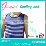 ice cooling vest for sports in hot weather