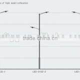 2015 Newly Designed Solar Powered Street Lights Solar Lights RAL Color Stardand thumbnail-6