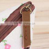 Vintage Flower Floral Pencil Pen Bag Cosmetic Makeup Storage Bag Case Purse thumbnail-3