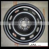 Factory Supply High Quality Black 16 Inch Steel Rims for Canadian Market