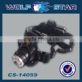 1200lm Aluminum T6 Mining Headlight With 18650 Lithium Battery 2014