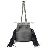 Iterm No.: S2505 Handy Classic n Punk Shoulder Bag/ Tassels Handbag thumbnail-1