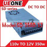 DC DC 12V 29A 350W SWITCHING POWER SUPPLY SD-350D-12 2YEARS WARRANTY