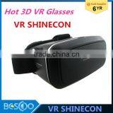 VR Shinecon VR Virtual Reality Real 3D Glasses Helmet Google Cardboard Oculus Rift DK2 for 4.7 -6 Inch Smartphone