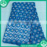 2016 High Quality Embroidery Tulle Lace,french Lace Fabric With Double Color thumbnail-5