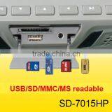 Stable Quality 7 Inch Car Headrest Monitor With Usb sd Slot thumbnail-6