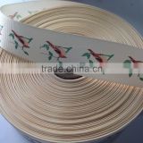 High quality grosgrain ribbon for silk screen printing, gift packing satin ribbon