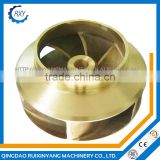 Customized precision casting metal brass impeller